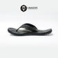 Uragon Lagalag Baltog Mens Tiresole Slippers Black