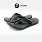 Uragon Lagalag Baltog Mens Tiresole Slippers Black