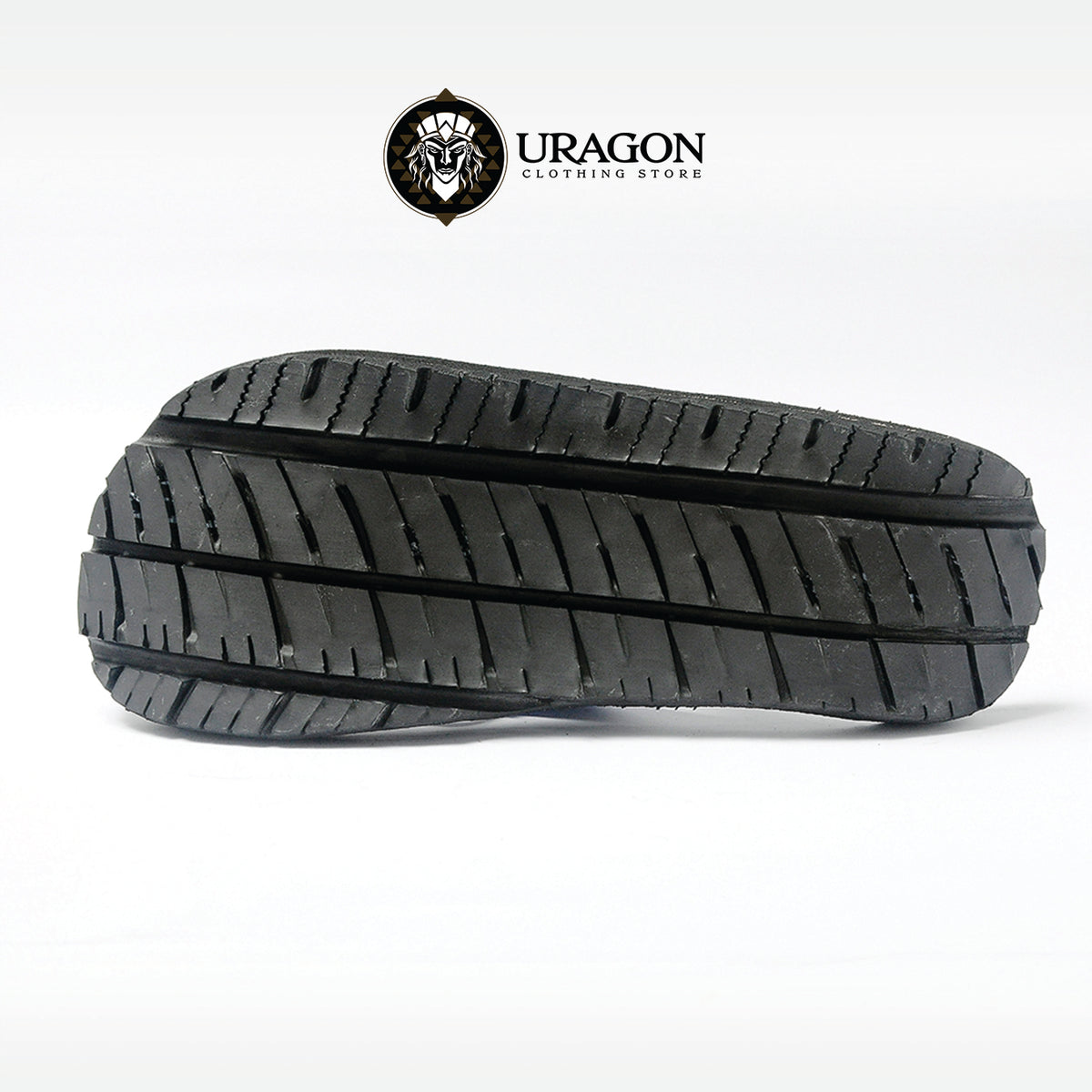 Uragon Lagalag Baltog Mens Tiresole Slippers Blue