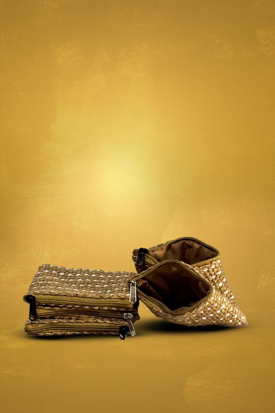 Jute Coin Purse