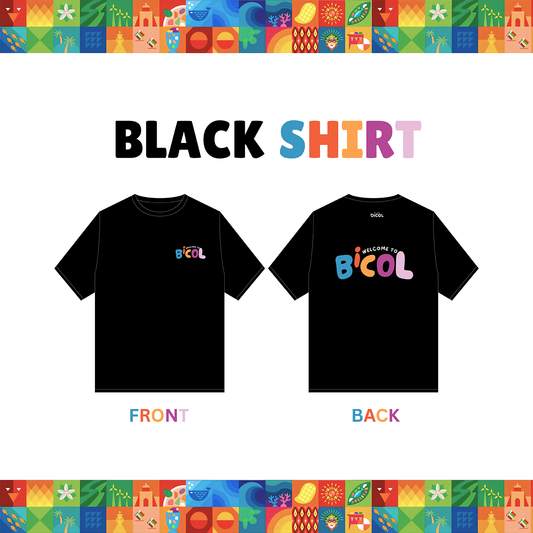 Hello, Bicol! Shirt Black