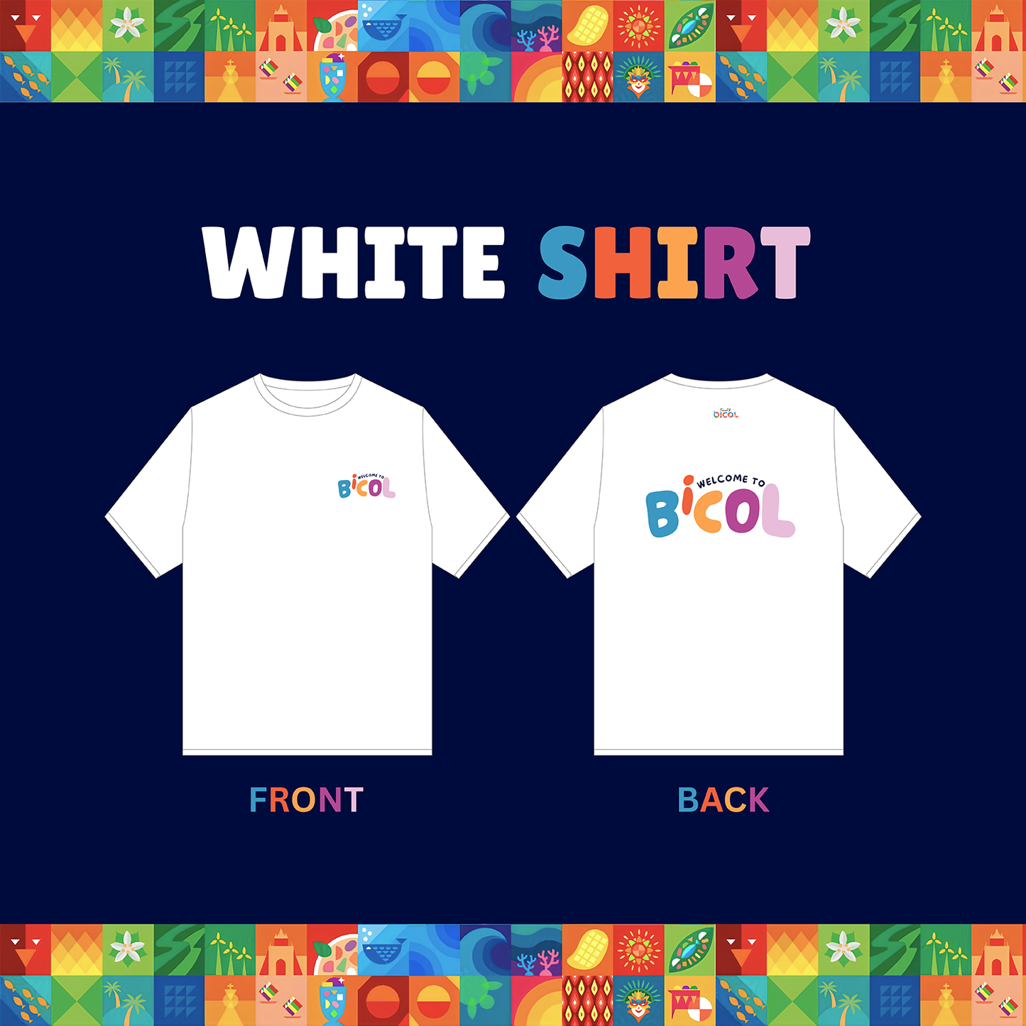 Welcome to Bicol Shirt White